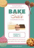 Young people’s baking fundraiser, 21st April