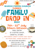 Family Drop In, 7th–11th June