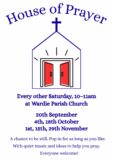 House of Prayer, fortnightly on Saturday mornings