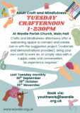 Come along to a Crafternoon!