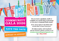 Trinity Community Gala: Save the Date and Send Us Your Ideas!