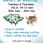 Craft and coffee poster